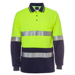JB's Hi Vis Long Sleeve (D+N) Traditional Polo